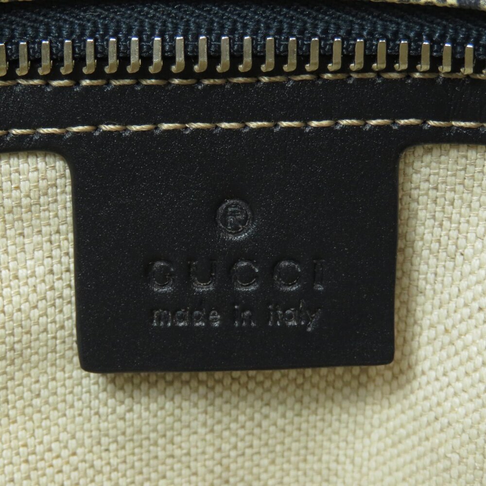 Gucci GG Supreme Monogram Joy Tote Beige Blue - Picture 6 of 11